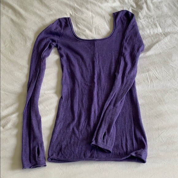 Lululemon Purple Sweater - Picture 2 of 3